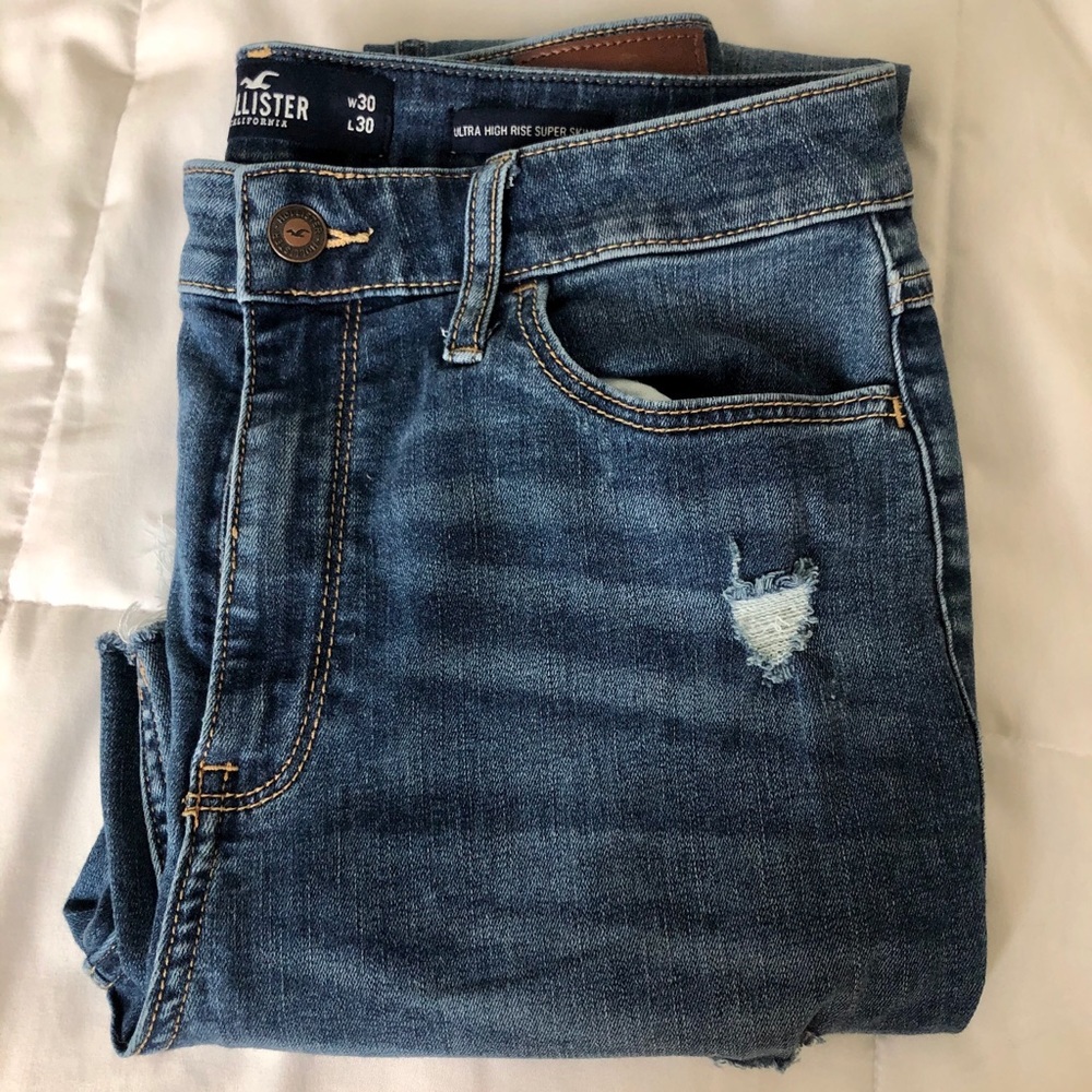 Ultra High Rise Hollister Jeans